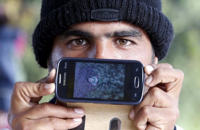 Мухаммад из Сирии, со своей дочкой Сарой