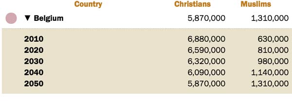 Мусульманское население ЕС