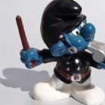 Бельгийские полицейские смурфы