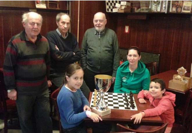 Семья беженцев из Бельгии