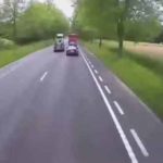 Дорожный пират чудом избежал двух фронтальных аварий