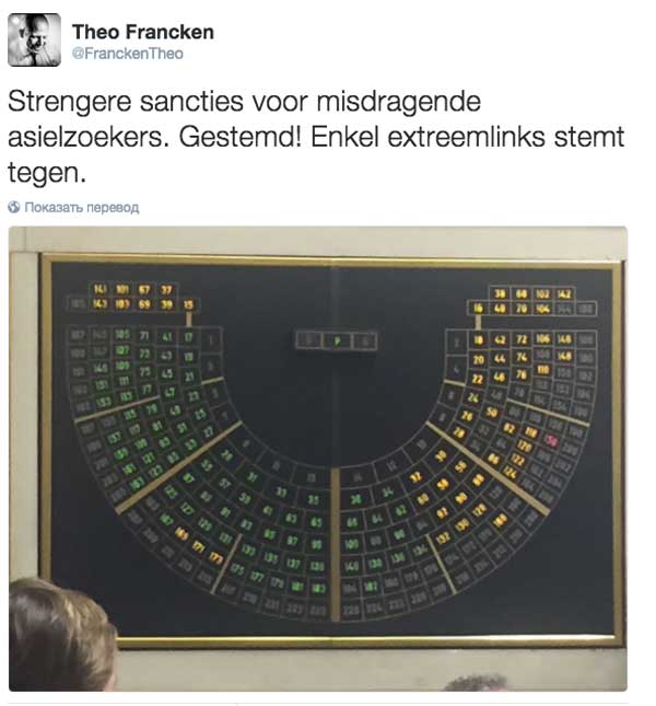 Ужесточение наказания беженцев за плохое поведение