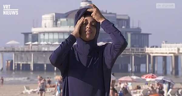 реакция бельгийцев на буркини