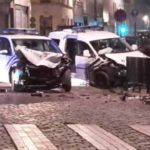 Полицейские столкнулись во время преследования преступников