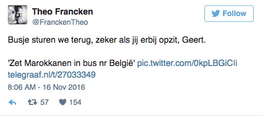 Твиттер Тео Франкена