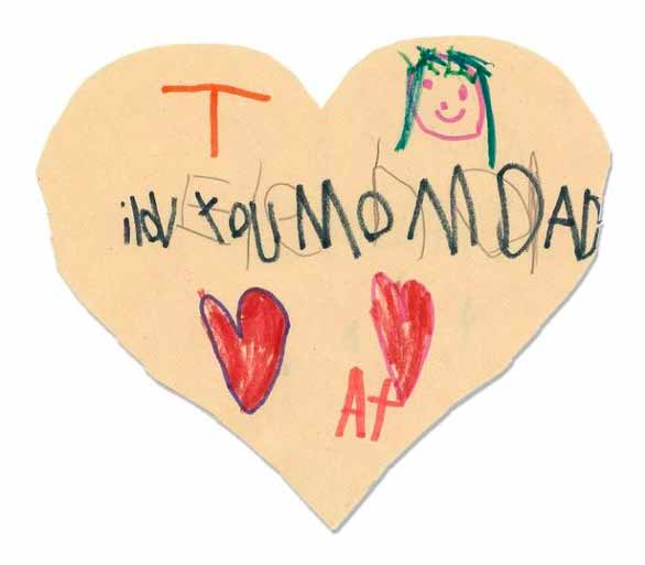 Родители умершего от рака ребенка обнаружили в доме ее трогательные послания