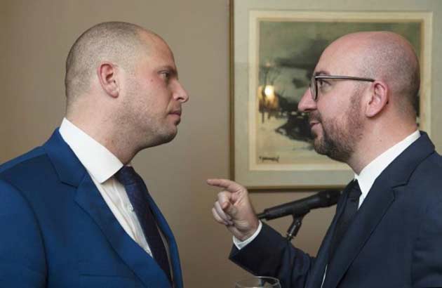 Шарль Мишель и Тео Франкен