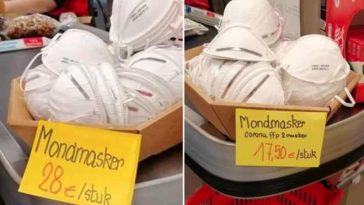 После многочисленных жалоб Carrefour снял с продажи защитные маски по 28 евро