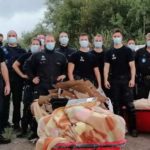 Полиция сносит палаточные лагеря трансмигрантов в Зебрюгге