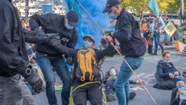 Бельгия: климатические активисты задержаны у королевского дворца
