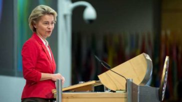 Президент Европейской комиссии Урсула фон дер Ляйен