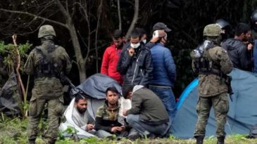 Мигранты в Белоруссии