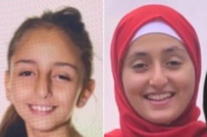 Две сестры пропали без вести в Дилбике: Исраа (10) была в пижаме, когда выходила из дома