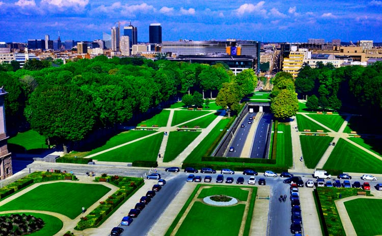 Парк пятидесятилетия в Брюсселе