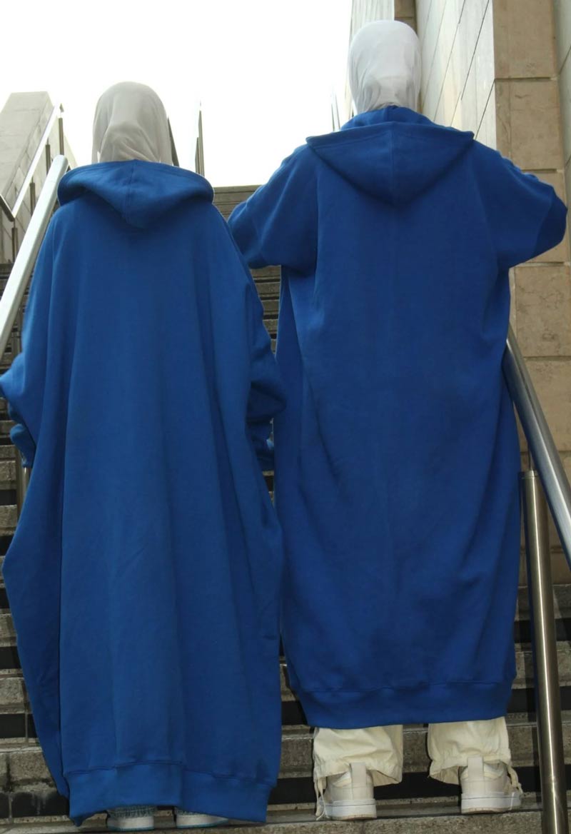 Абая в стиле худи