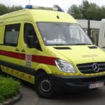 Молодые бельгийцы угнали автомобиль скорой помощи
