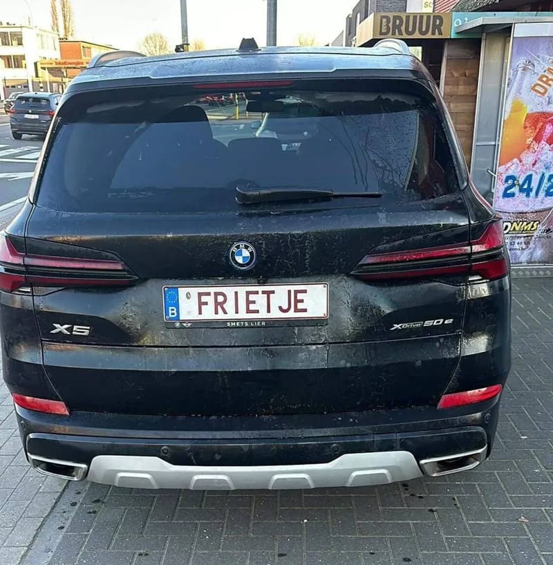«Настоящий бельгиец!» — забавный выбор владельца BMW