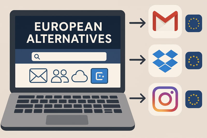 Новый сайт помогает найти европейские альтернативы Gmail, Dropbox и другим сервисам Все больше пользователей ищут замену популярным американским IT-сервисам, таким как Gmail, Dropbox или Instagram. Причины — обеспокоенность конфиденциальностью, безопасностью данных и желание снизить зависимость от гигантов из Кремниевой долины. Дополнительный импульс этим настроениям придает и политика нынешней администрации Трампа. В помощь тем, кто хочет сделать осознанный выбор, появился новый сайт — European Alternatives. Он предлагает удобный каталог европейских альтернатив десяткам популярных сервисов, от облачного хранилища до приложений для навигации. Почему стоит выбирать европейское Хотя европейские технологические компании предлагают множество качественных решений, большинство пользователей по-прежнему отдают предпочтение американским брендам: Gmail, iCloud, Apple Music и т. д. Однако такие сервисы нередко оказываются в центре скандалов — от нарушений конфиденциальности до сомнительных политических связей и игнорирования европейских норм по защите данных (GDPR/AVG). Тем временем в Европе усиливается критика в адрес таких компаний, как Google, Meta, Amazon и Microsoft. Все больше пользователей и компаний предпочитают поддерживать местные решения, соответствующие европейским ценностям: уважение к конфиденциальности, прозрачность и устойчивое развитие. European Alternatives — осознанный выбор Именно на этом фокусируется сайт European Alternatives, созданный австрийским разработчиком Константином Графом. С конца 2021 года он собирает на своем ресурсе список европейских цифровых сервисов, способных заменить американские аналоги — без потерь в функциональности. На сайте можно легко найти альтернативы по категориям: электронная почта, социальные сети, облачное хранилище, аналитика, платежные системы и многое другое. Например, выбрав Gmail, Dropbox или Google Analytics, вы сразу получите список качественных европейских аналогов. Прозрачность и ответственность В отличие от обычных списков, European Alternatives предоставляет расширенную информацию о каждом сервисе: страна происхождения, расположение серверов, подход к приватности и экологии. Это позволяет пользователю выбирать не просто "неамериканский" сервис, а действительно близкий по ценностям. Чтобы попасть в каталог, сервис должен быть полностью европейским: и по месту регистрации, и по собственникам, и по размещению дата-центров. Компании, которые лишь открывают офис в ЕС, но принадлежат США, в список не включаются. Заметные игроки и свежие имена В списке немало небольших, пока малоизвестных компаний. Но среди них всё чаще появляются и уже зарекомендовавшие себя бренды: – Proton Mail (Швейцария) — альтернатива Gmail – Nextcloud (Германия) — альтернатива Dropbox – Pixelfed — европейская альтернатива Instagram, нацеленная на конфиденциальность без коммерческой эксплуатации личных данных