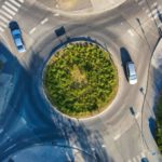 Бельгийские водители массово нарушают правила на круговом движении