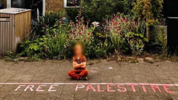 В Бельгии вызвали полицию к женщине за надпись «Free Palestine»