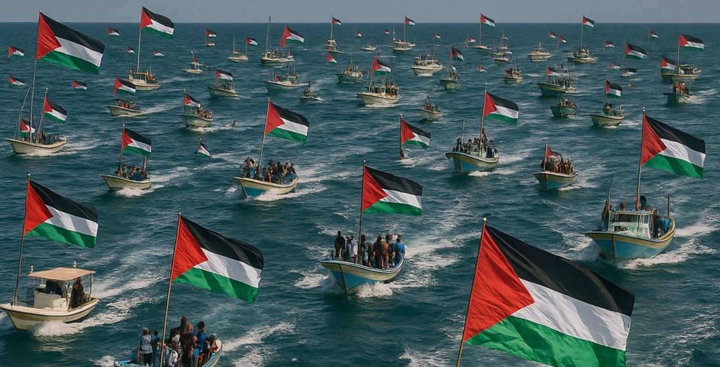 Когда правительства молчат — выходят в море": 17 лет сопротивления блокаде Газы