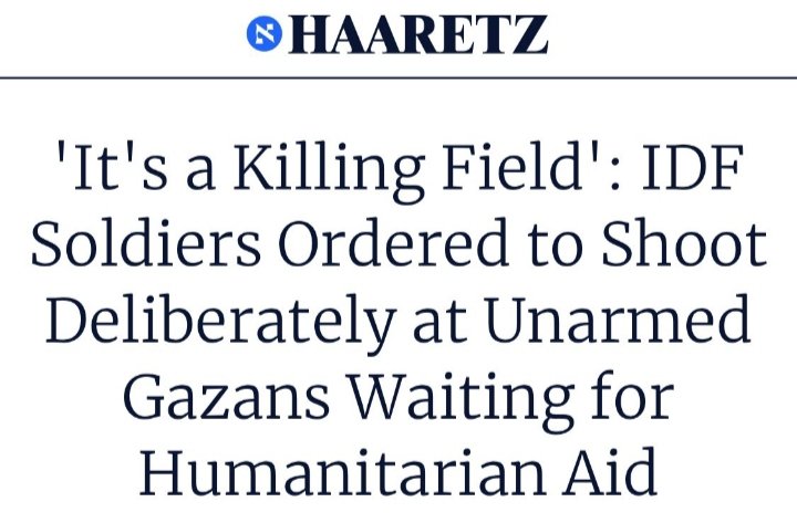 ВОЗ доставила помощь в Газу, а Haaretz раскрыл приказы руководства ЦАХАЛ стрелять по мирным у пунктов GHF