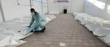 120 тел из Газы: у многих следы пыток, опознать почти невозможно