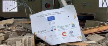 Израильтяне разрушили школу, построенную на деньги Бельгии: “Они ежедневно преследовали наших детей”