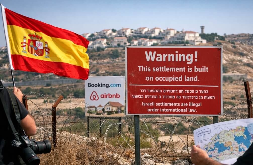Испания требует удалить рекламу жилья в израильских поселениях на оккупированных территориях