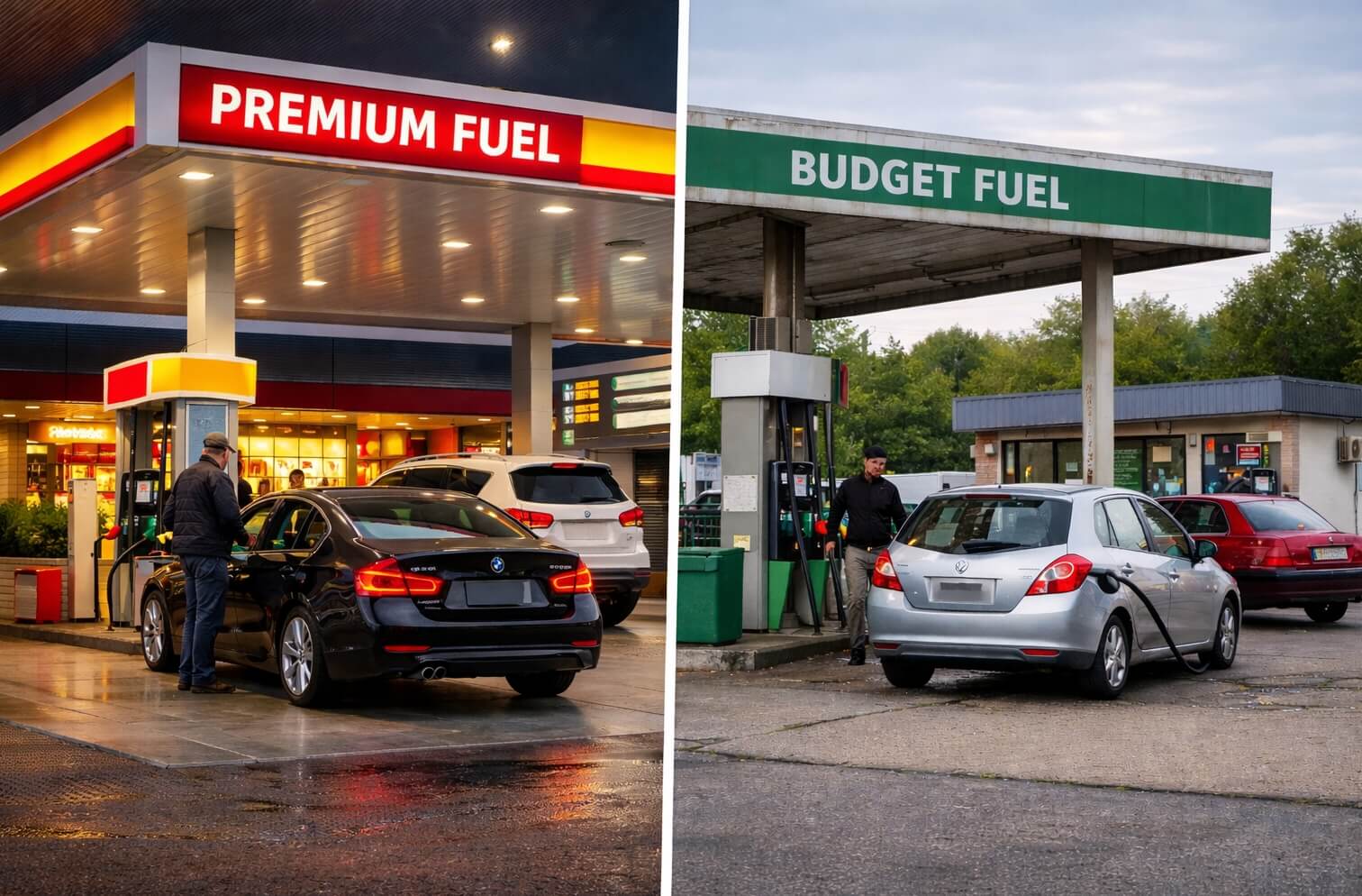 Дешёвый vs премиум-бензин: где правда, а где маркетинг