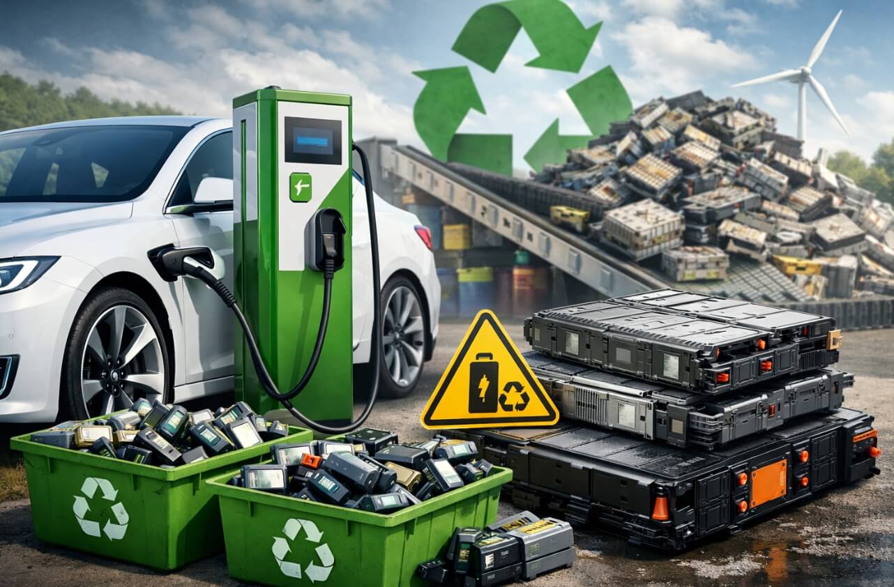 Рост парка EV приводит к новым расходам — батареи станут объектом перерабатываемого налога