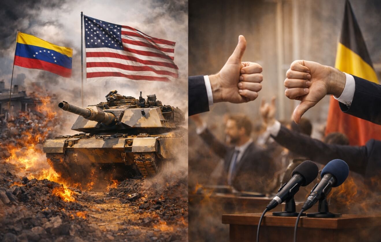 Когда сила важнее права: как бельгийские партии разделились из-за удара США