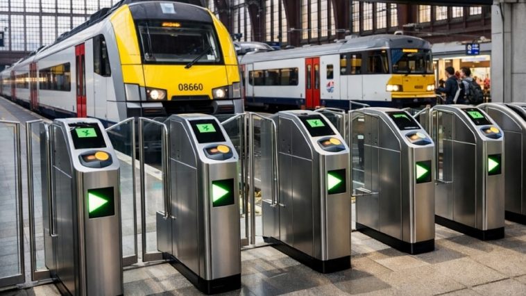 В Бельгии хотят ввести проход к платформам через турникеты