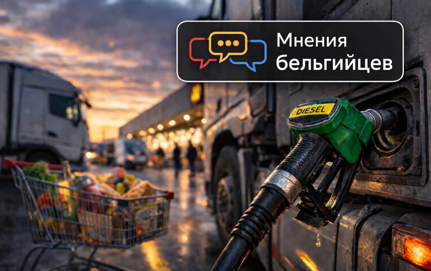 Дизель по 2 евро: почувствуют ли это супермаркеты и интернет-магазины