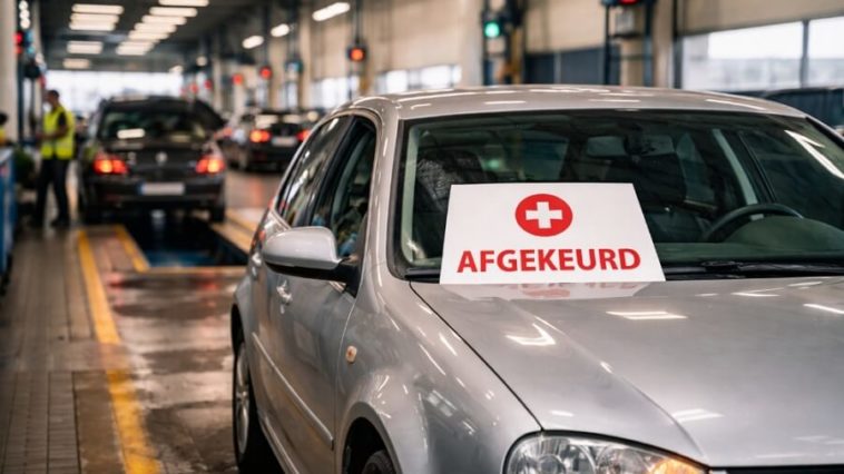 Более 60 000 автомобилей не прошли техосмотр в 2025 году — рекорд для Бельгии