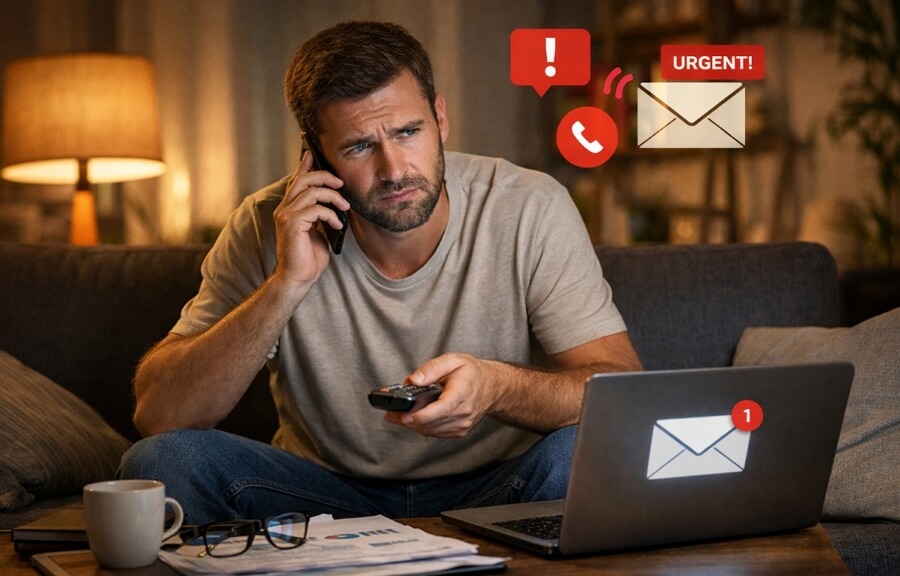 Смартфон от работодателя не делает вас доступным круглосуточно